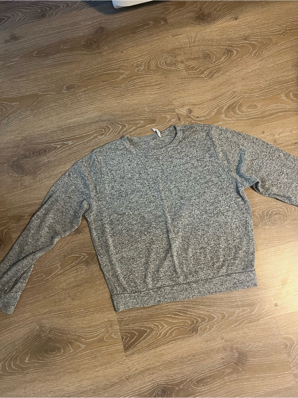 Unisex Gray Crewneck Sweater